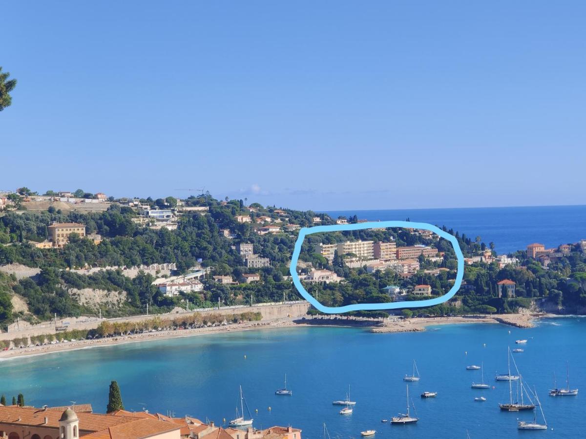 Vintage Flat Overlooking Villefranche Bay Apartman Kültér fotó