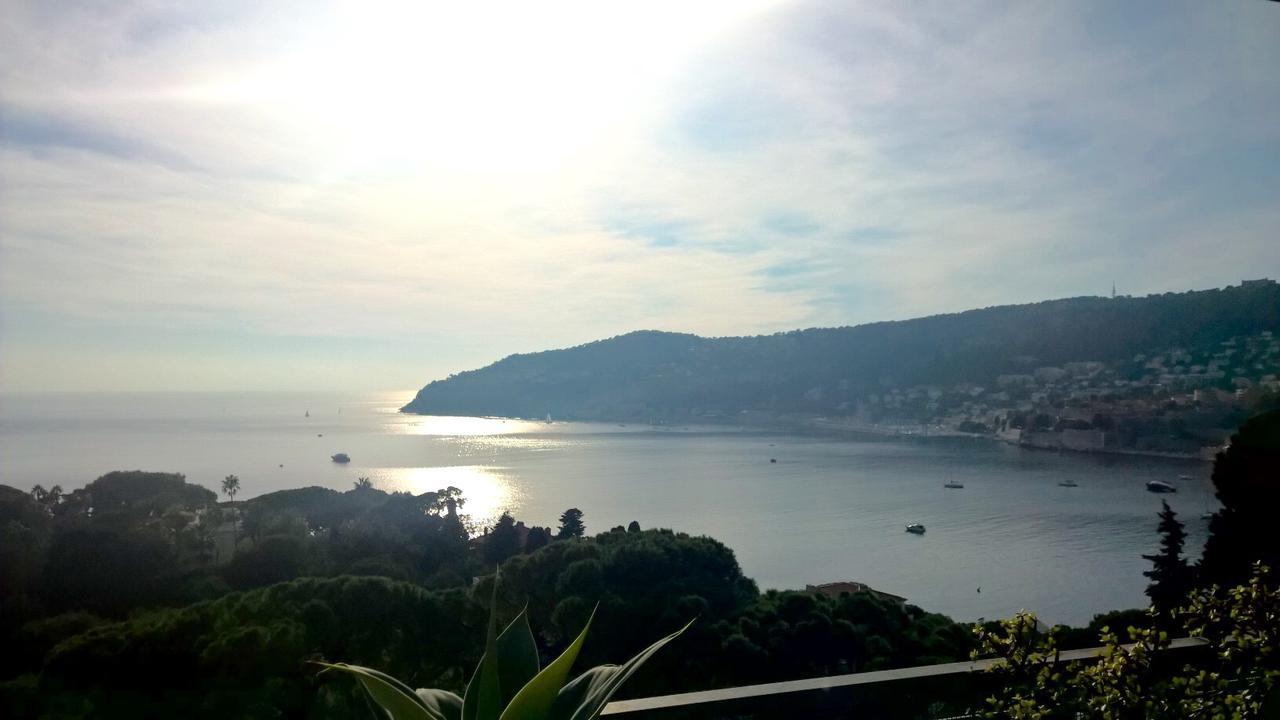 Vintage Flat Overlooking Villefranche Bay Apartman Kültér fotó