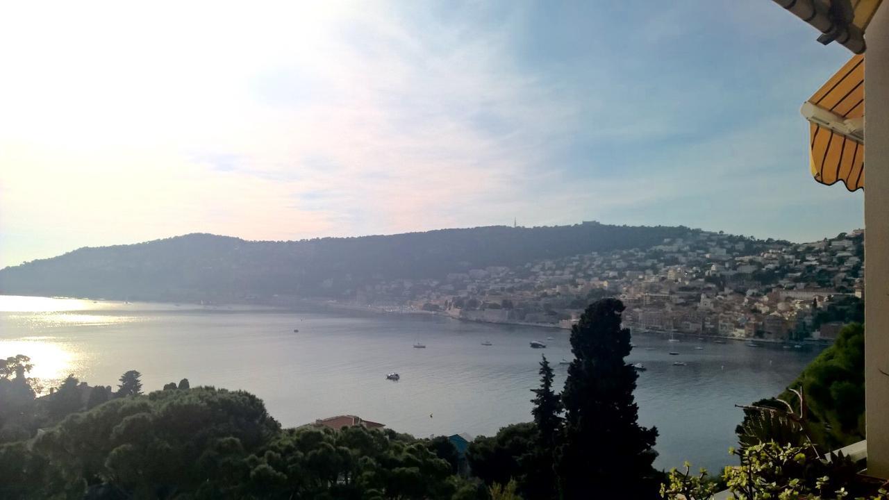Vintage Flat Overlooking Villefranche Bay Apartman Kültér fotó
