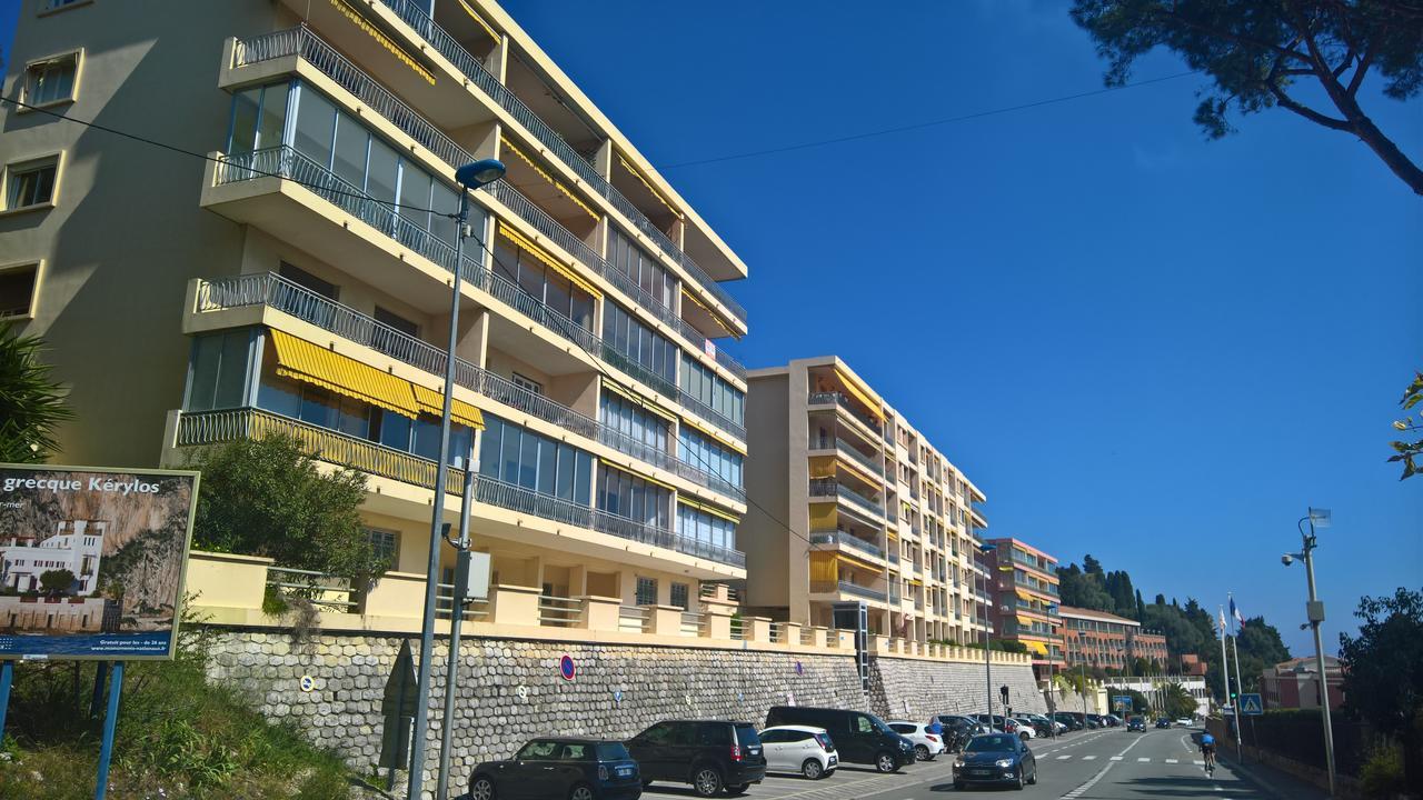 Vintage Flat Overlooking Villefranche Bay Apartman Kültér fotó