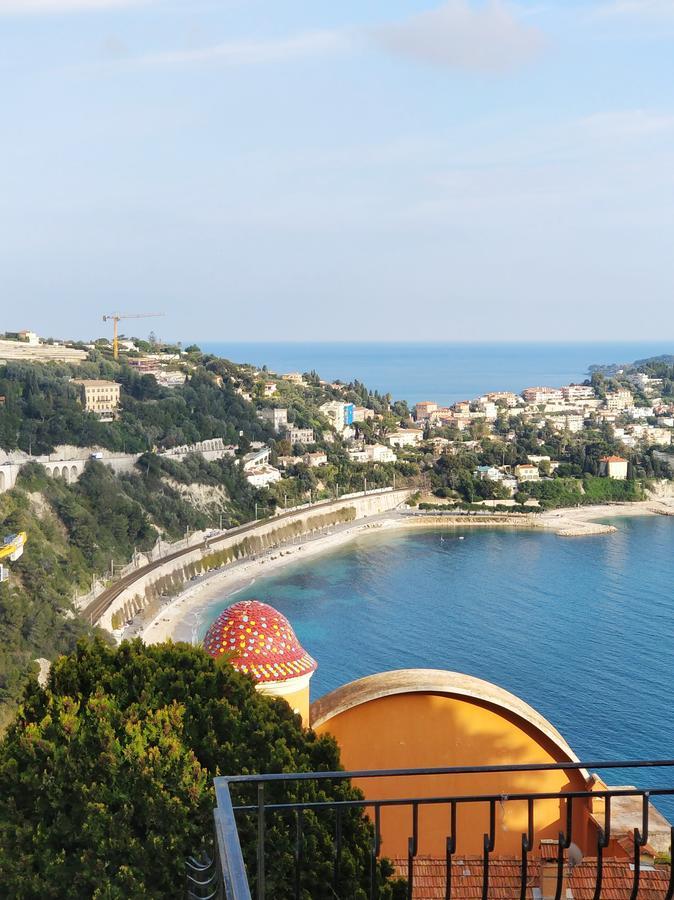 Vintage Flat Overlooking Villefranche Bay Apartman Kültér fotó