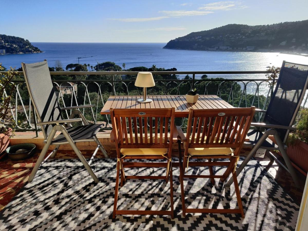 Vintage Flat Overlooking Villefranche Bay Apartman Kültér fotó