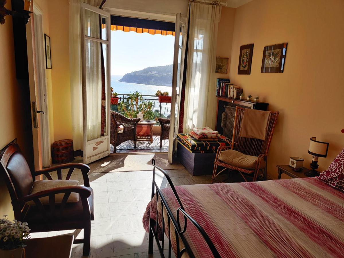 Vintage Flat Overlooking Villefranche Bay Apartman Kültér fotó